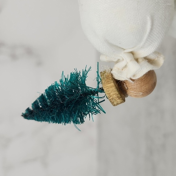 Tabletop Stuffed Snowman Doll with Top Hat and Scarf Winter Christmas Decor - Picture 4 of 11